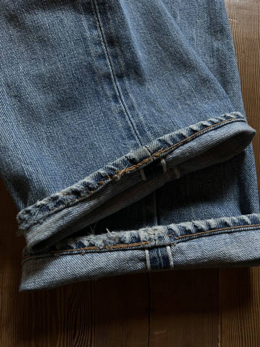神サイズ70s LEVIS 501 66前期（シングル）内タグあり綺麗な縦落ち程度 