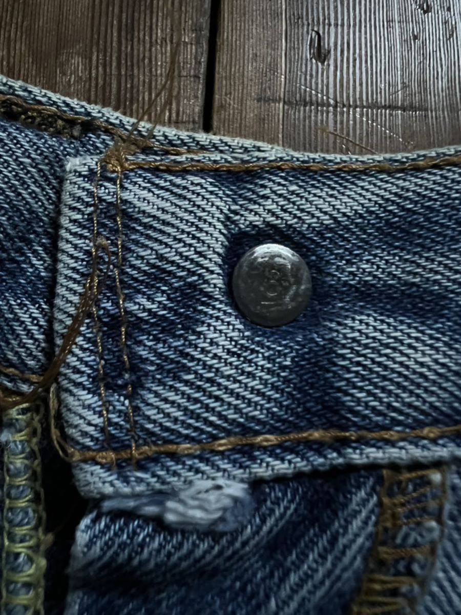 神サイズ70s LEVIS 501 66前期（シングル）内タグあり綺麗な縦落ち程度 