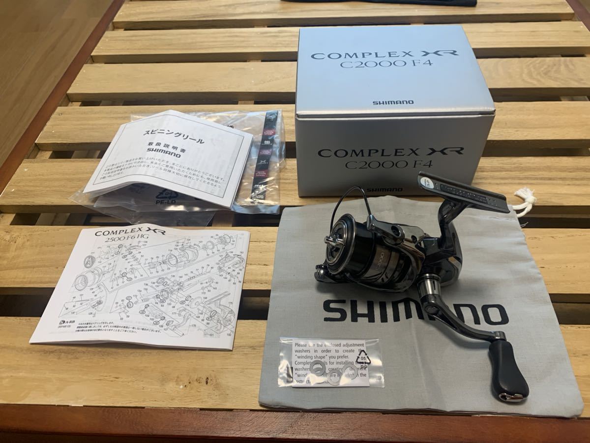 C2000 F4 HG 043467 スピニングリール HG美品 シマノ 21コンプレックス