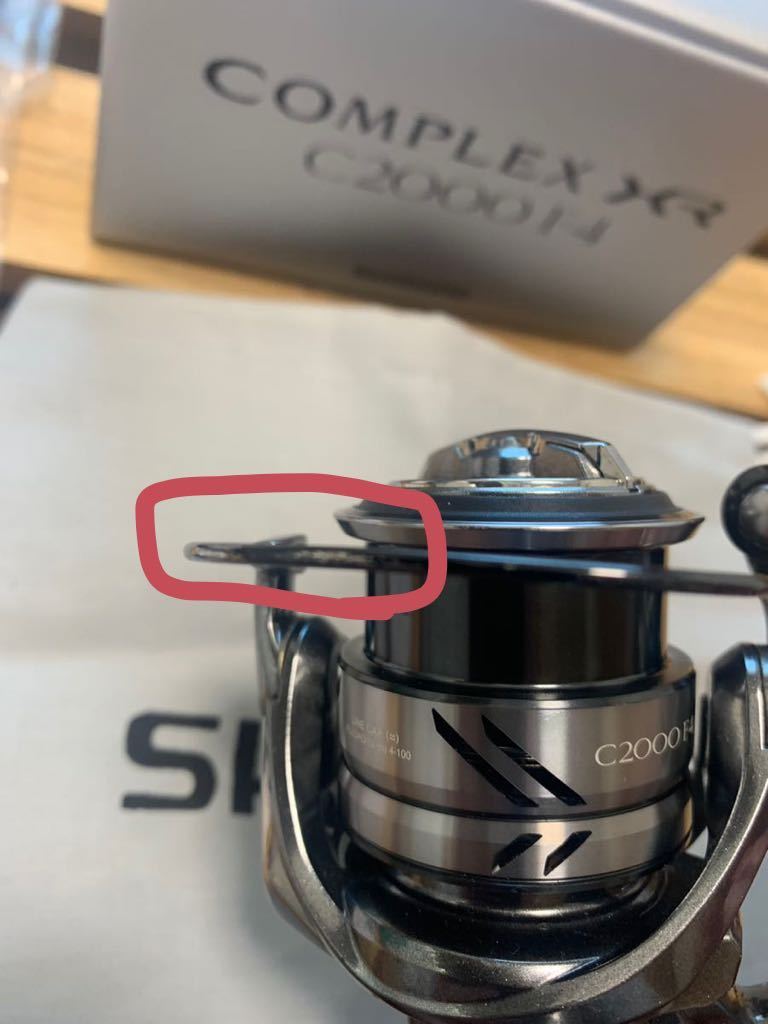 C2000 F4 HG 043467 スピニングリール HG美品 シマノ 21コンプレックス