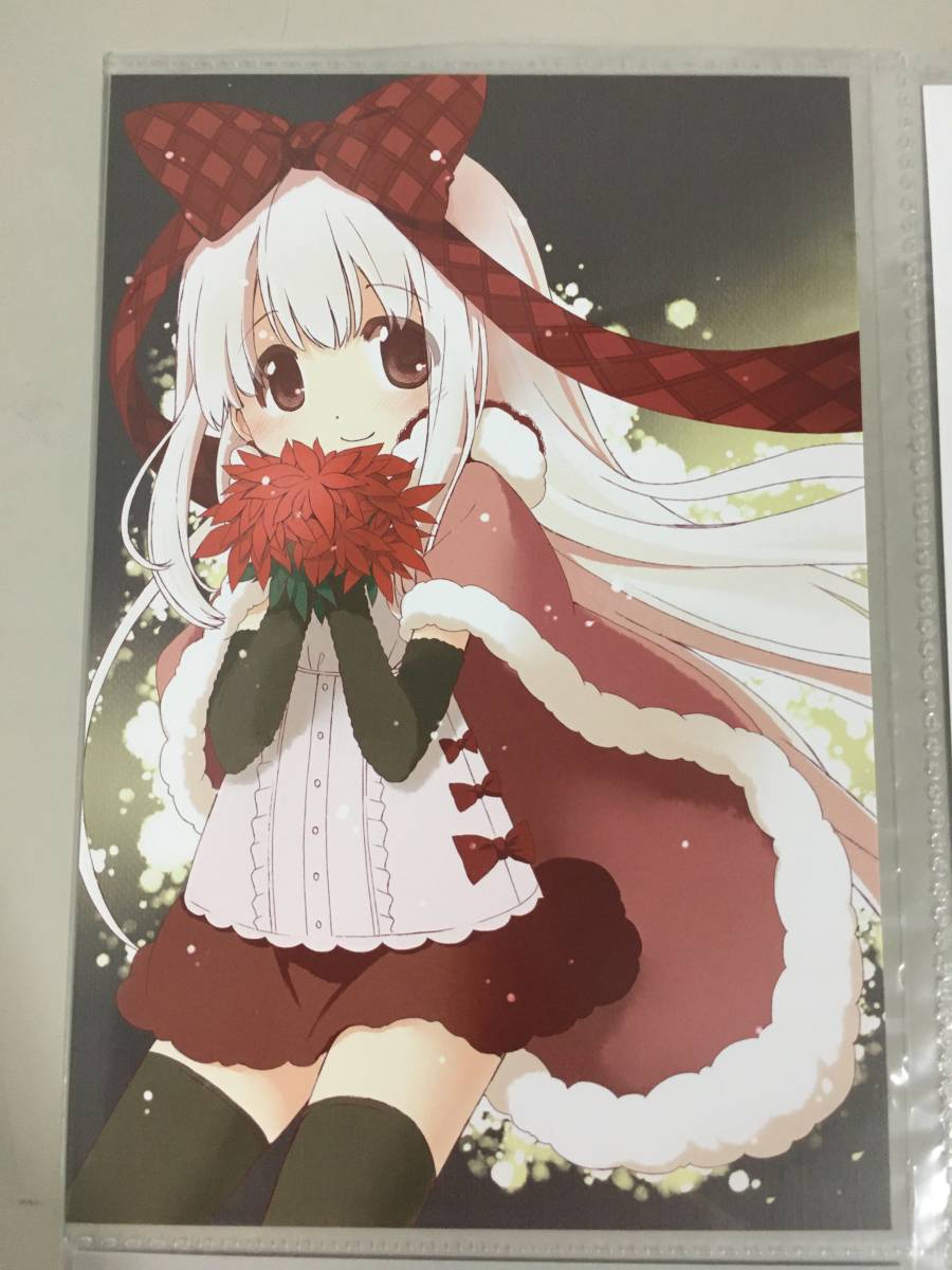 蒼樹うめ展 ポストカード 4枚セット ひだまりスケッチ 魔法少女まどか