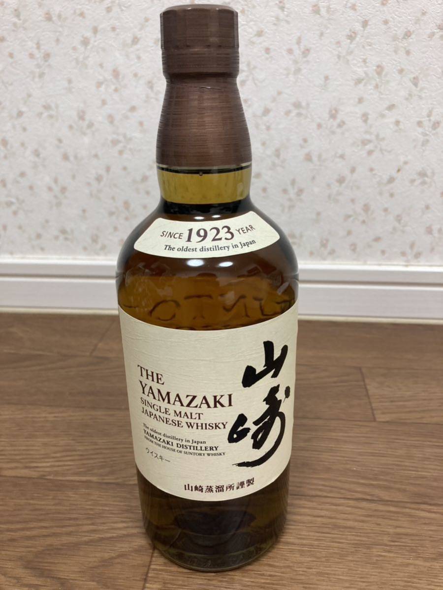 山崎 サントリー 700ml シングルモルトウイスキー ノンヴィンテージ 