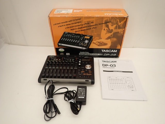 TASCAM DP-03 タスカム マルチトラックレコーダー 元箱/説明書付