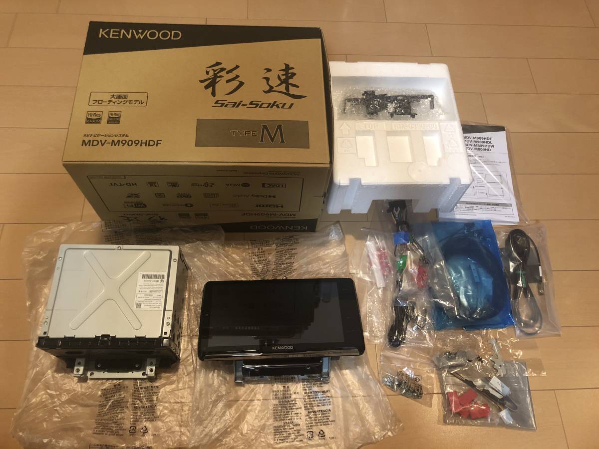 KENWOOD ケンウッド カーナビ 彩速 9 インチ MDV - M909HDF 自動車 