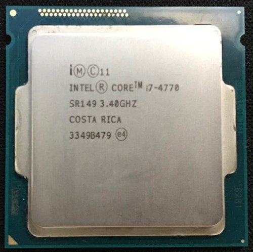 Core Intel i7-4770 i7 intel 動作確認済み CPU 動作確認済 0 core SR149
