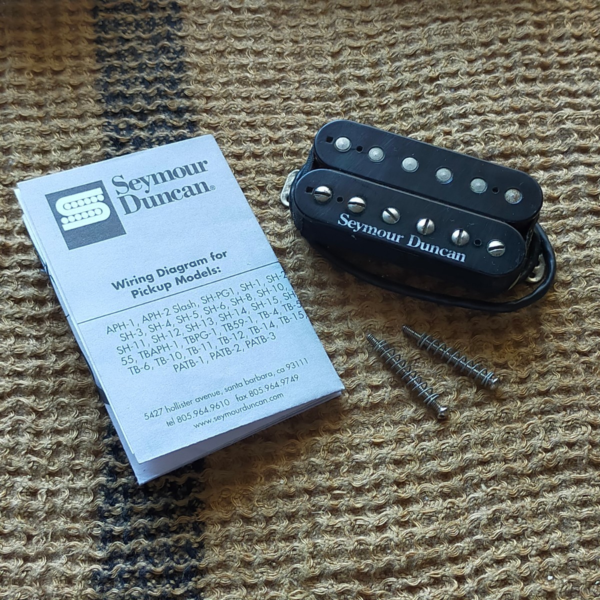未使用】Seymour Duncan SH-14 & 美味く SH-1N セット