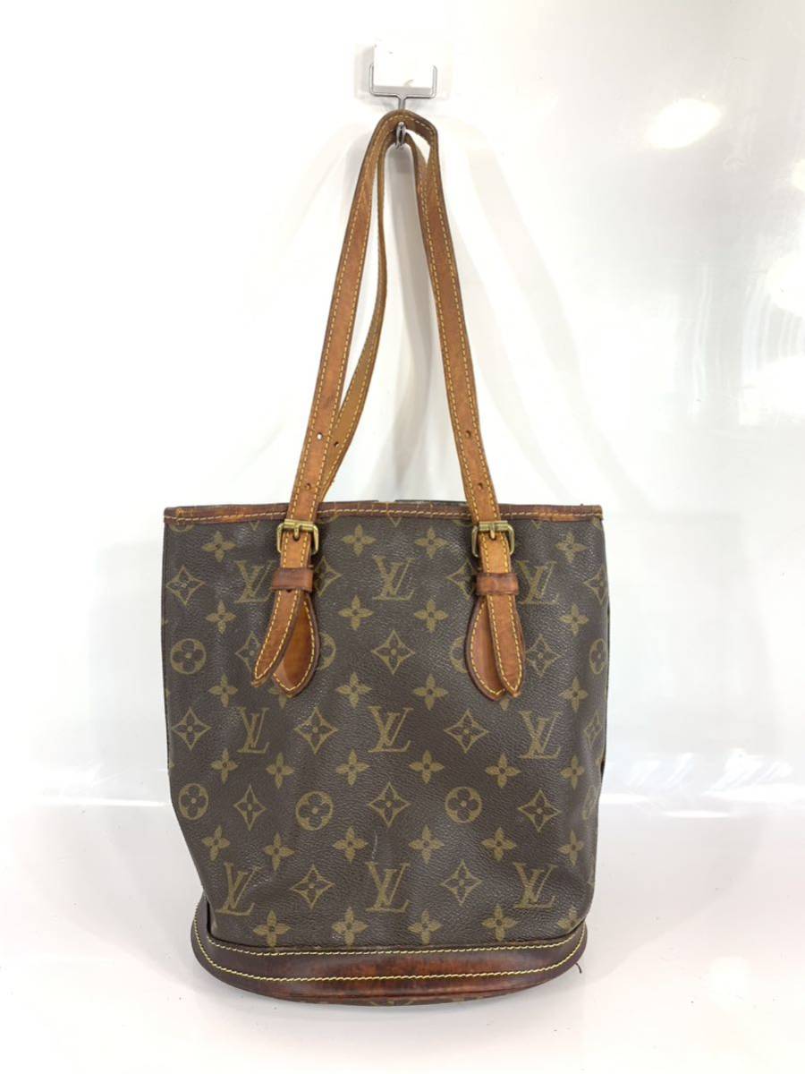 LOUIS VUITTON ルイ ヴィトン モノグラム プチ バケット PM ショルダー