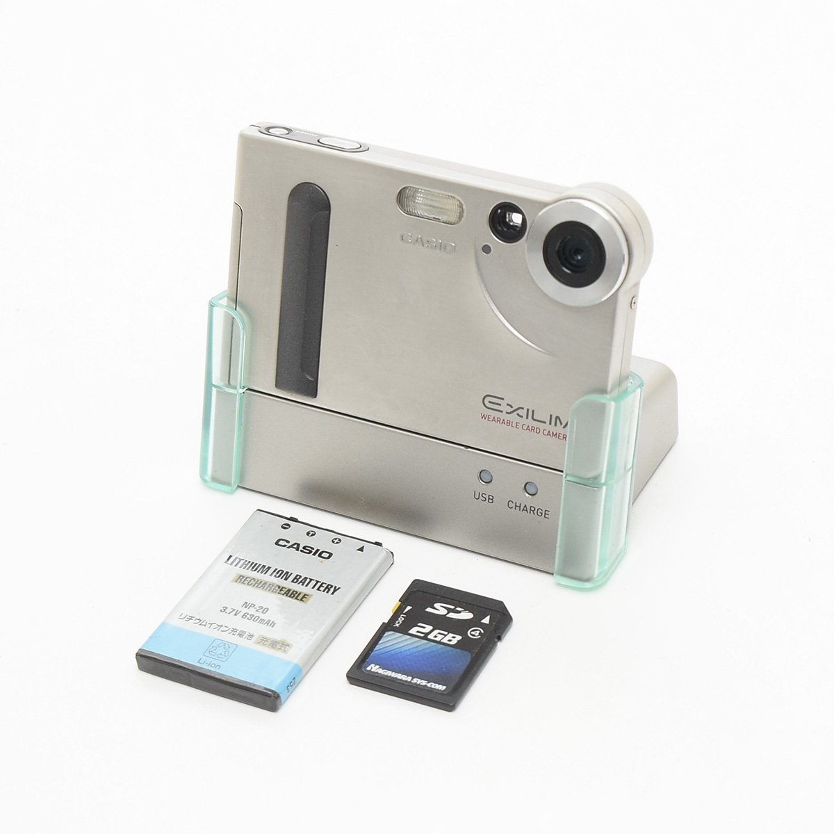 カメラ CASIO EX-S1 デジタルカメラ 1.2メガピクセル・箱付き