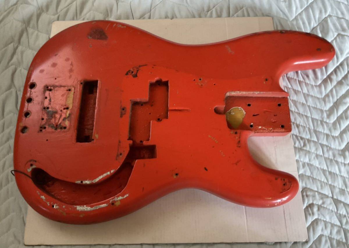 ジャズベース JB スワンプアッシュ材 ボディ 1Pスワンプアッシュ