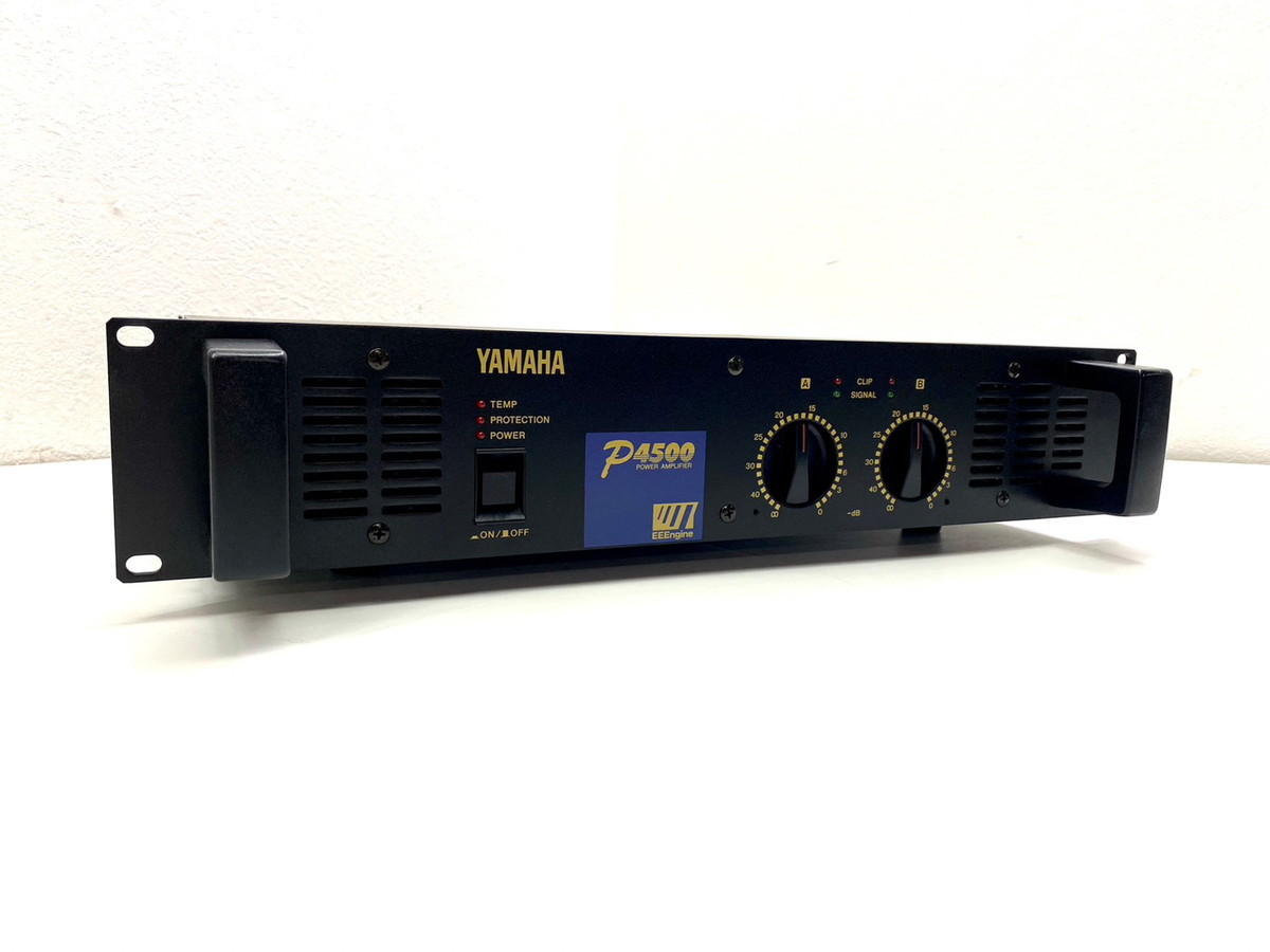 17560-001》YAMAHA ヤマハ P4500 パワーアンプ 業務用2chパワーアンプ