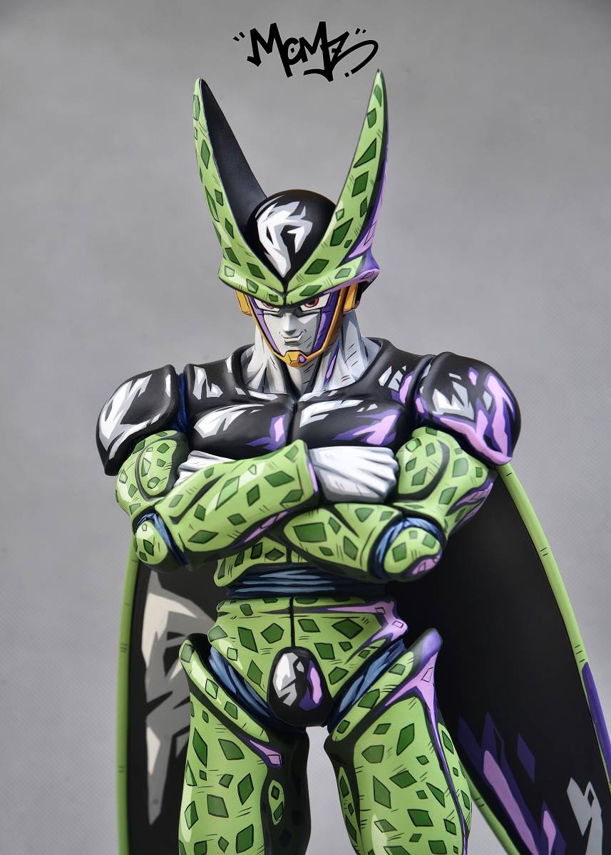 ドラゴンボール 一番くじF セル リペイント 2次元彩色 フィギュア 2D  