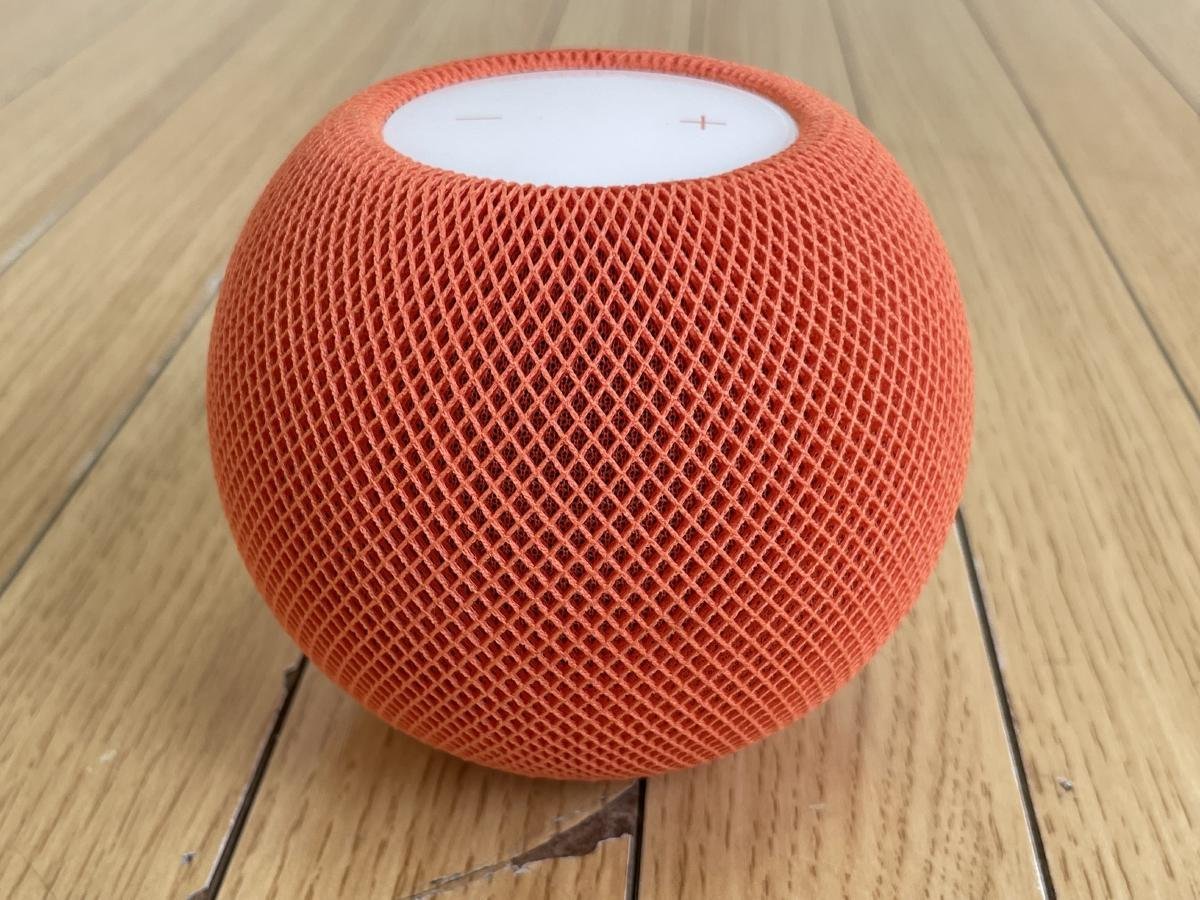 ☆Apple Home Pod mini オレンジ☆ホームポッドスマートスピーカー