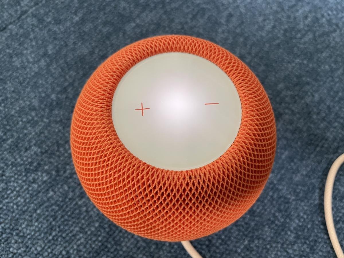 ☆Apple Home Pod mini オレンジ☆ホームポッドスマートスピーカー