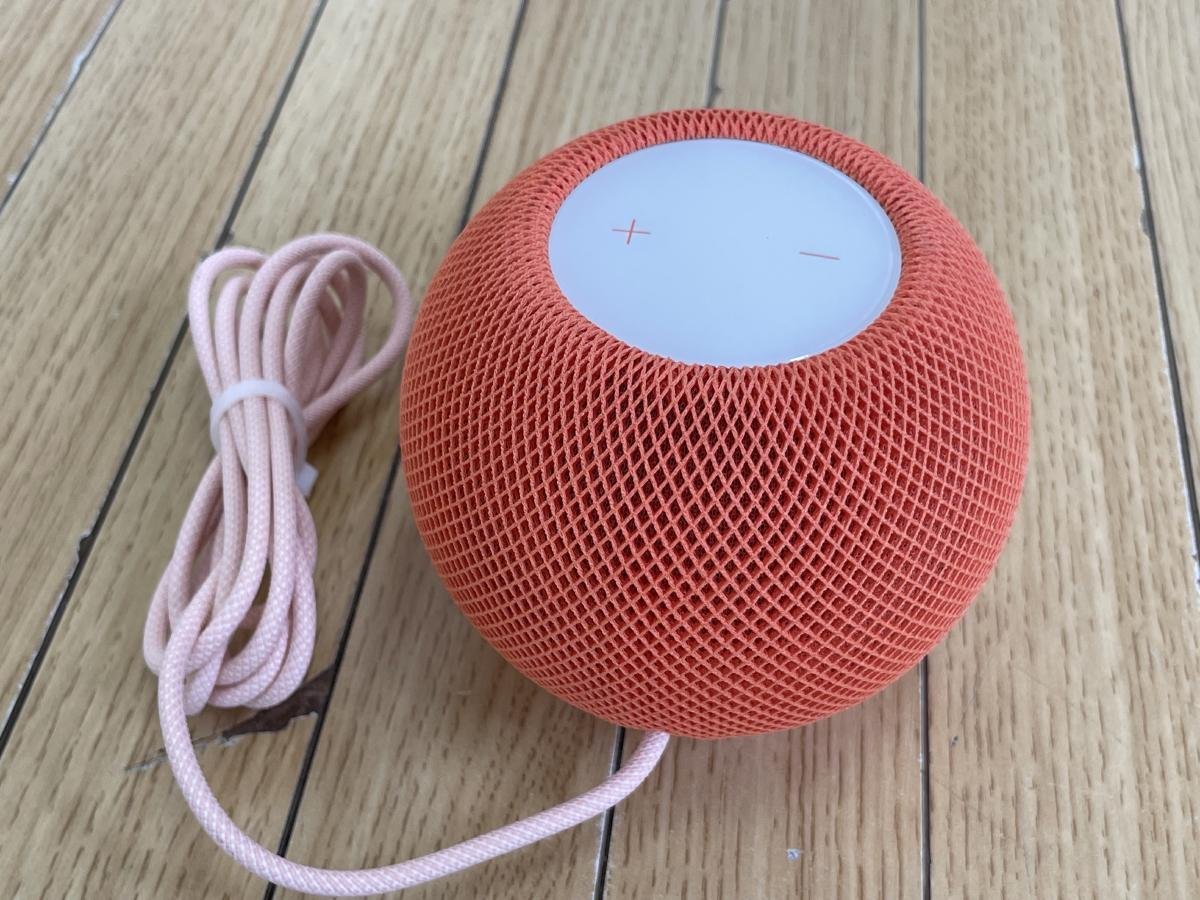 ☆Apple Home Pod mini オレンジ☆ホームポッドスマートスピーカー