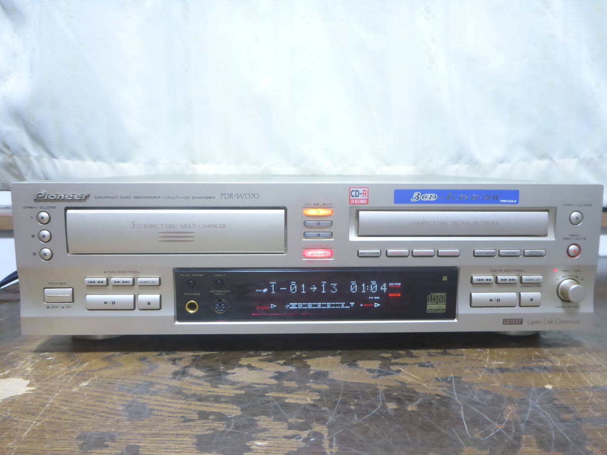 pioneer PDR-WD70 CDレコーダー チェンジャー パイオニア PDR-WD70 