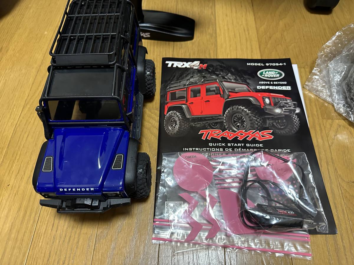 トラクサス TRX4M ディフェンダー青 1⁄18 TRX4M Traxxas 1⁄10 Pro 0