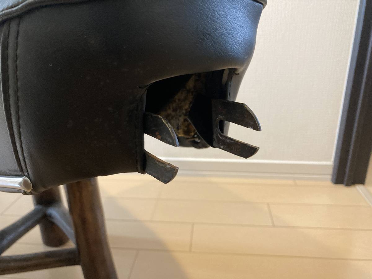 ホンダ ドリーム CS72 C72 初期型 ダブルシート 黒色 C92 CS92 CB72 CL72