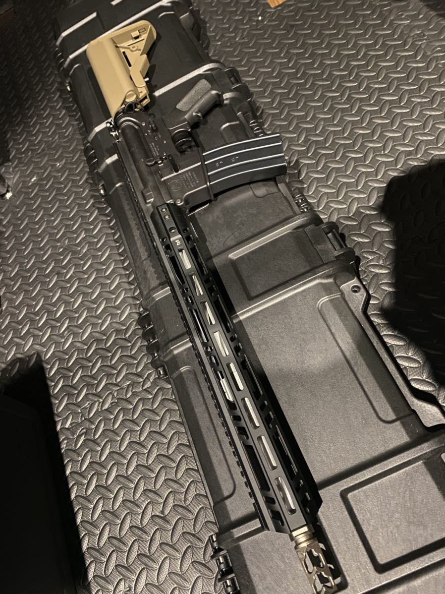 美品 東京マルイ MTR16 GBB 外装、内装カスタム品 (MWS MK18 美品 東京