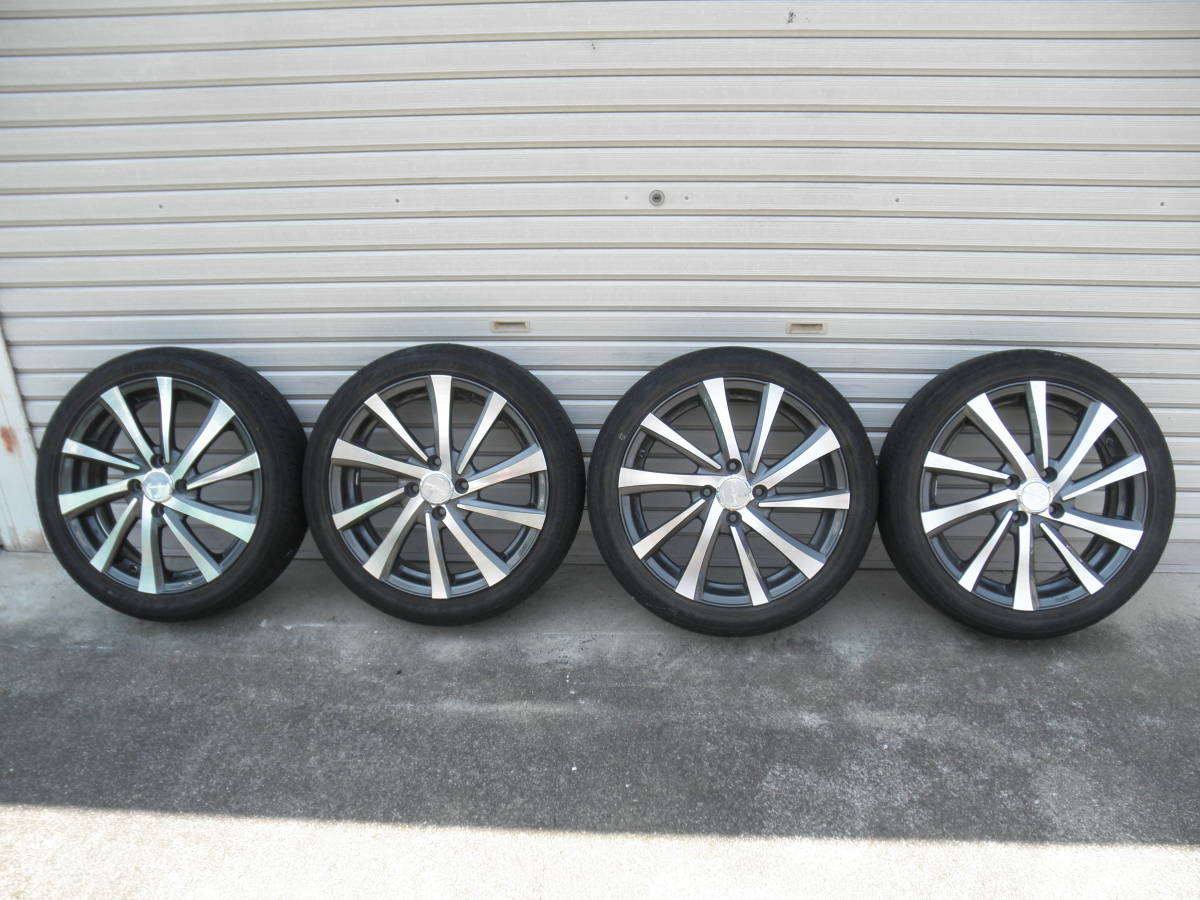 1円スタート！! 16インチ アルミホイール4本セット 軽自動車 165 