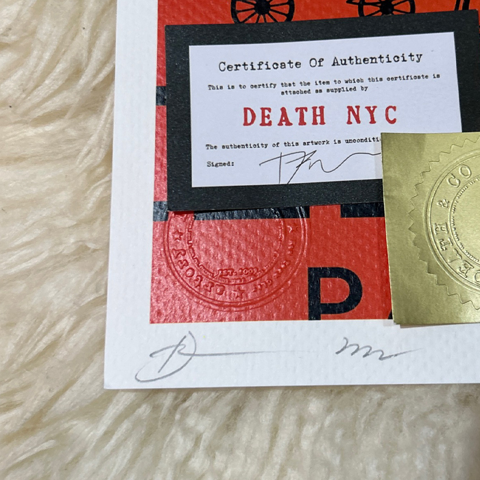 DEATH NYC 白雪姫 エルメス HERMES ディズニー Dismaland 世界限定100