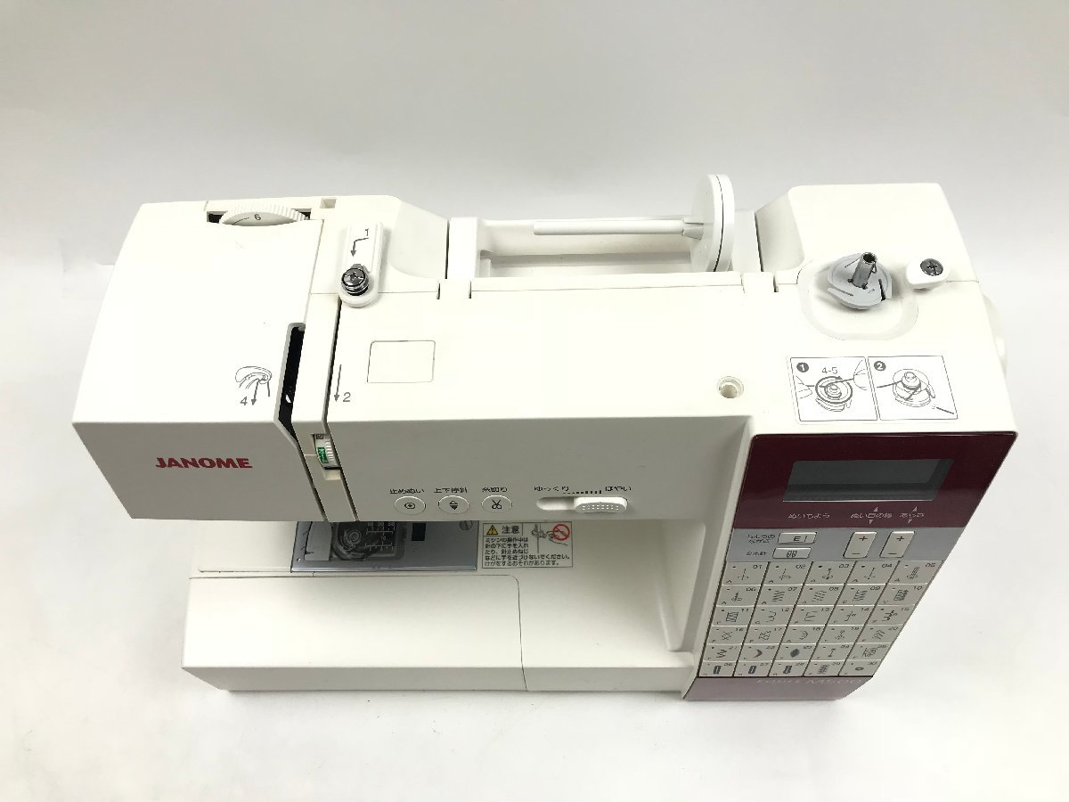 JANOME ジャノメ EQULE エクール コンピューターミシン M500 MODEL 809