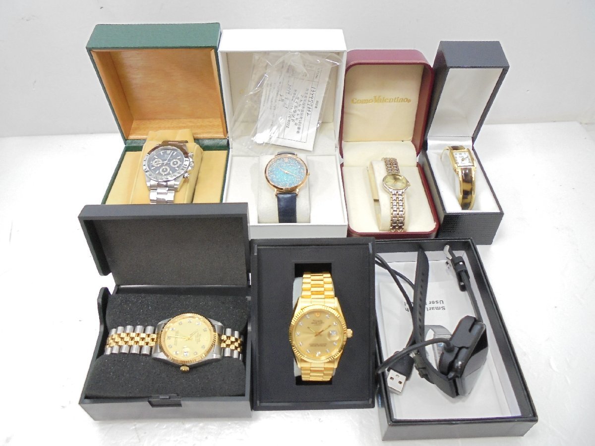 【41】1円～メンズ レディース腕時計 おまとめ 7本セット 不動品 ジャンク扱い