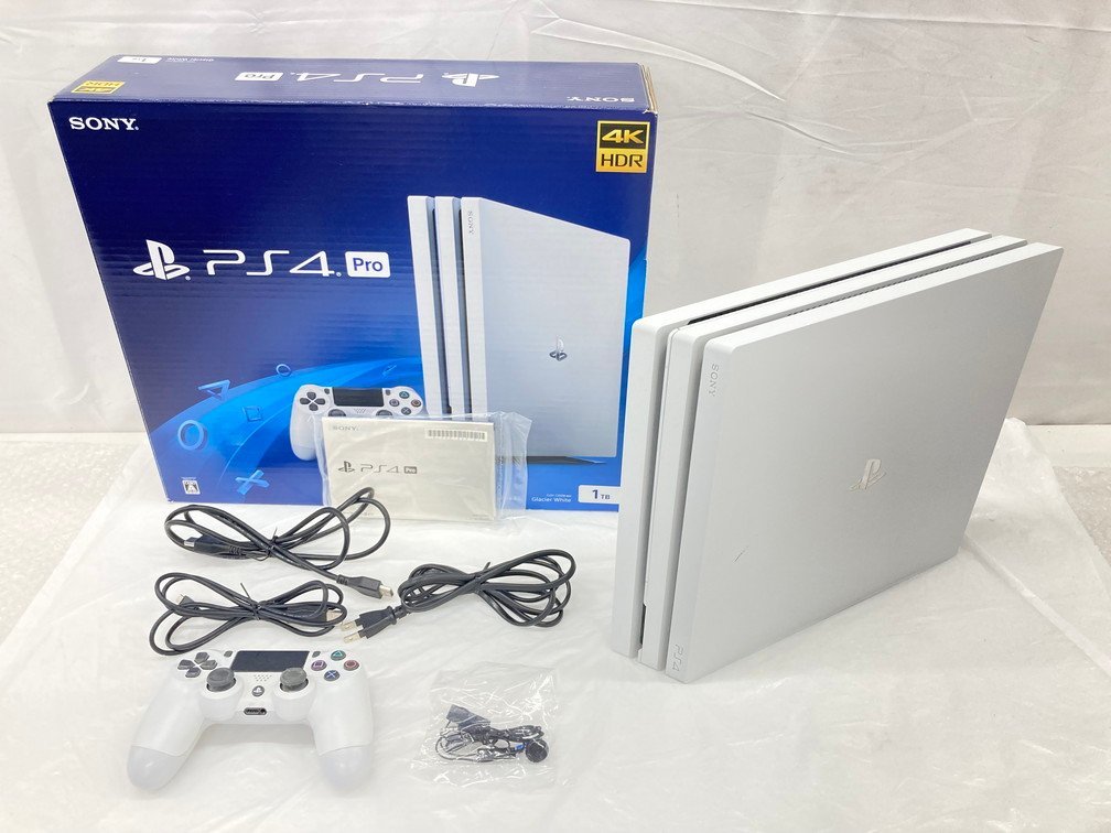 SONY PlayStation 4 Pro 1TB（初期化済） PS4 pro 美中古 内容品完備 初期