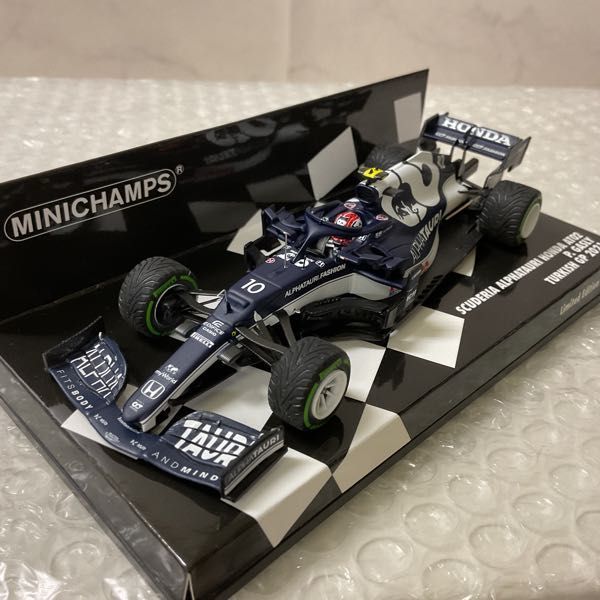 1⁄43 ミニチャンプス SCUDERIA P.ガスリー アルファタウリホンダ Dhabi