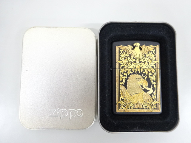 新品 未使用 1999年製 ZIPPO ジッポ ブラックタイシリーズ イーグル 鷲