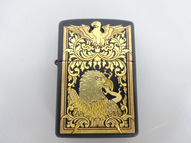 新品 未使用 1999年製 ZIPPO ジッポ ブラックタイシリーズ イーグル 鷲