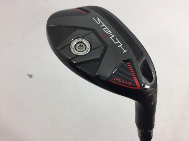 中古美品 テーラーメイド STEALTH2 PLUS (ステルス2 プラス) レスキュー 2023 (USA仕様) U3 Kaii RED[2937