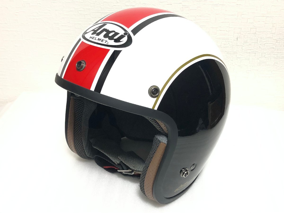 1点入荷！絶版希少■100個限定 ARAI アライ ワイズギア コラボ クラシック MOD ジェットヘルメット 定価38，500円■Sサイズ 生産終了品！