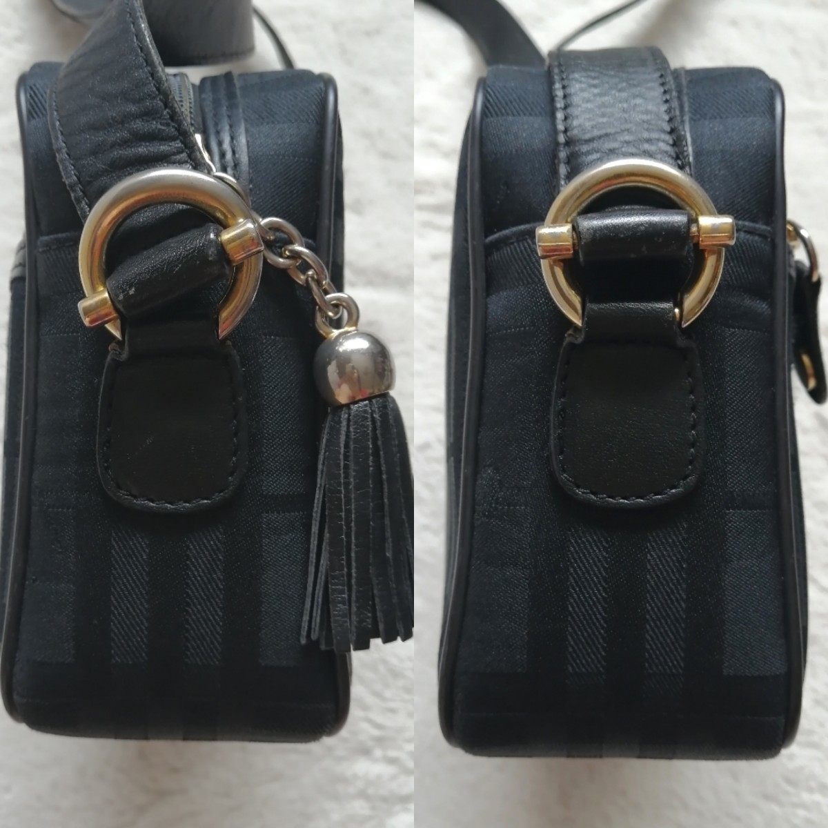 BURBERRY バーバリー ノバチェック ショルダーバッグ ボルドー 希少