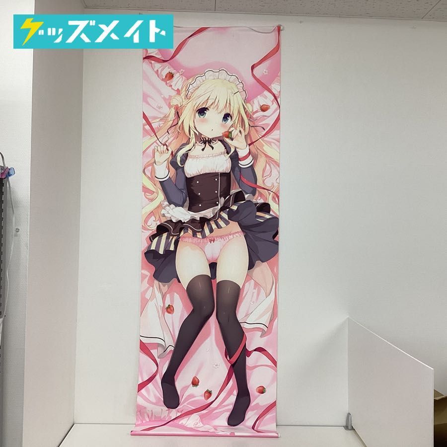 【現状】Us:track 恋×シンアイ彼女 小鞠ゆい 等身大タペストリー Wスエード しらたま