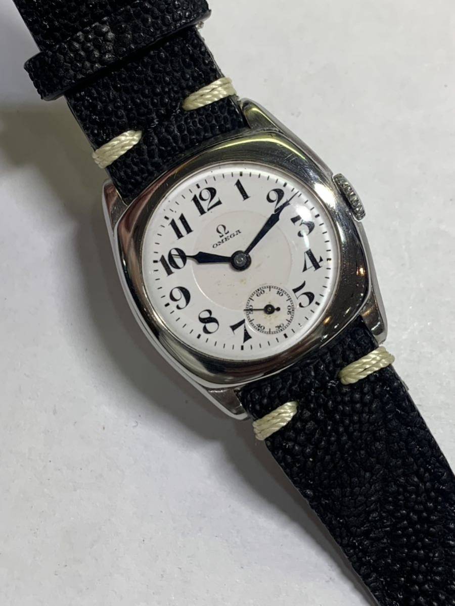☆OMEGA オメガ アンティーク手巻き ホーローダイヤル 稼働品 オメガ