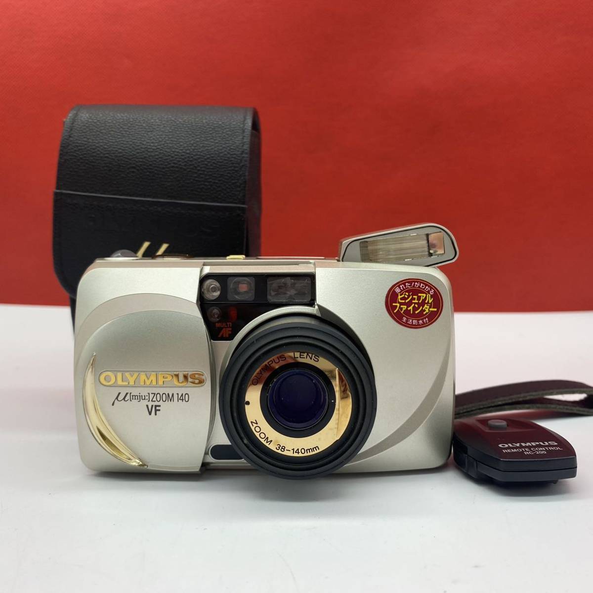 ◇A OLYMPUS μ ［mju:］ZOOM 140 VF コンパクトフィルムカメラ ZOOM 38