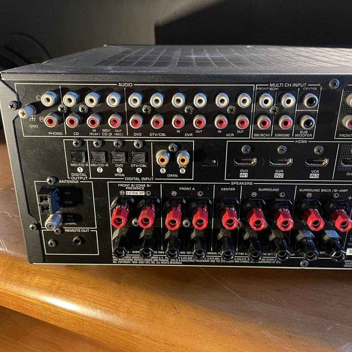 ジャンク YAMAHA DSP-AX863 AVアンプ オーディオ 音響S2220493