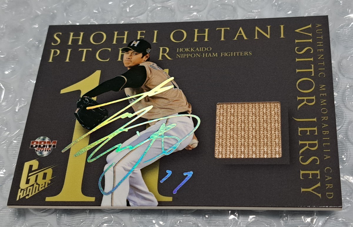 超希少 大谷翔平選手 箔サインカード ジャージナンバー Yahoo