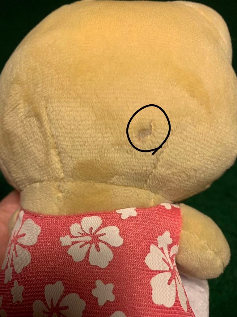 ☆ハローキティ ぬいぐるみ グアム レトロ レア 昔 キティ サンリオ