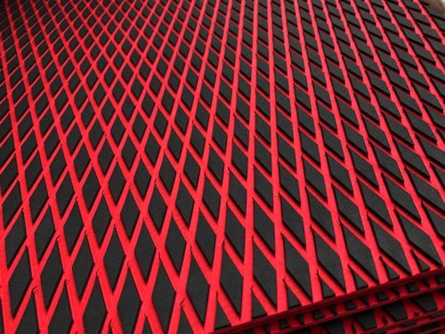 SUP用　新色！BEE オリジナルカラー・EVAマット・RED x BLACK 240cm/70cm数量限定
