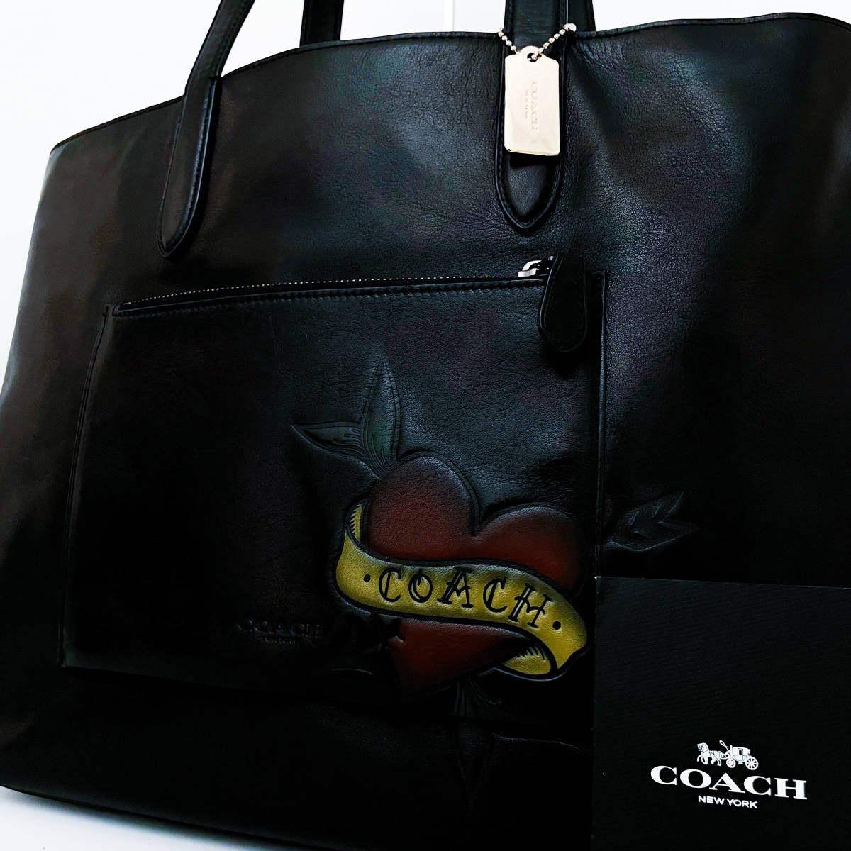 1円 □極美品□ COACH コーチ 91494 ミニ リリー シグネチャー PVC