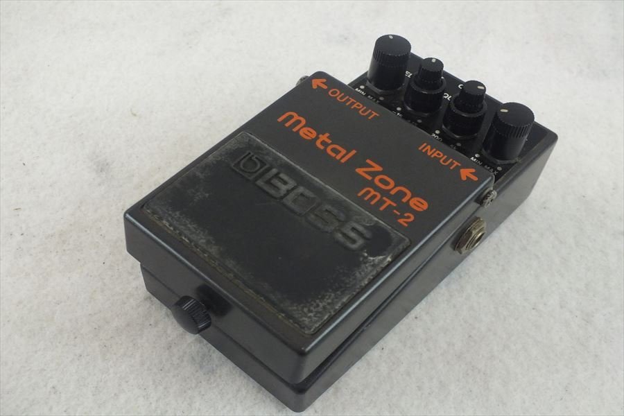 ☆ BOSS ボス METAL ZONE mt-2 ギターエフェクター 元箱付き 中古