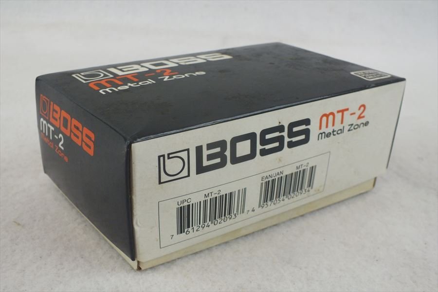 ☆ BOSS ボス METAL ZONE mt-2 ギターエフェクター 元箱付き 中古
