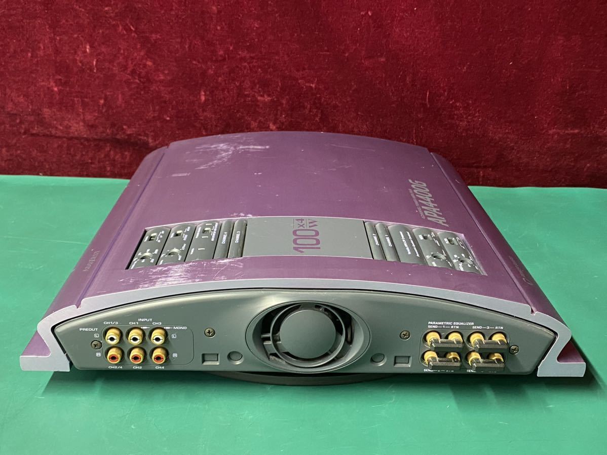 アゼスト ADDZEST パワーアンプ APA-4400 400W 12V ADDZEST アゼスト