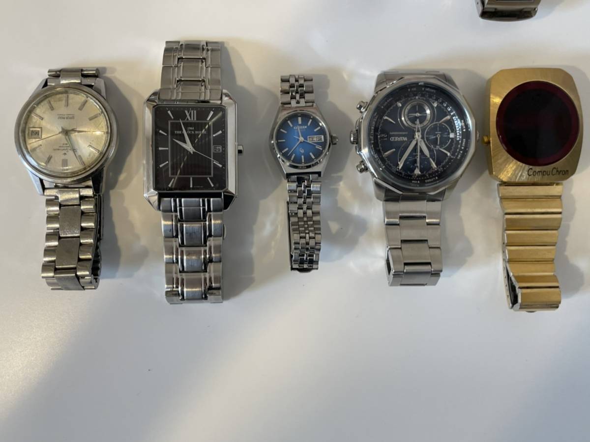 SEIKO CITIZEN 腕時計 CASIO シチズン セイコー 現状品 レディース まとめ など ジャンク おまとめ NOEVIR J-AXIS 時計 SEIKOのフリマアイテム一覧