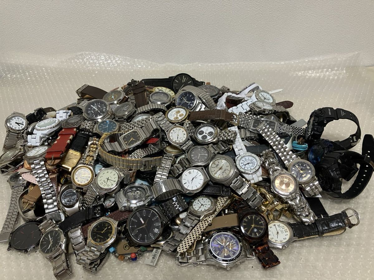 クォーツ時計 SEIKO CITIZEN TlMEX ジャンク6品セット売り ジャンク品