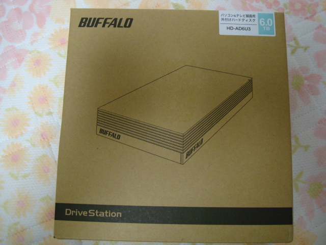 HD-AD6U3 バッファロー BUFFALO 外付けハードディスク 6TB テレビ録画
