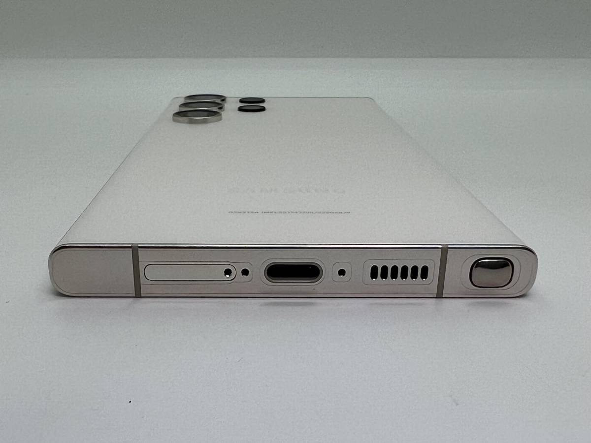 3229] 美品 Galaxy S23 Ultra 5G 256GB クリーム SIMフリー 