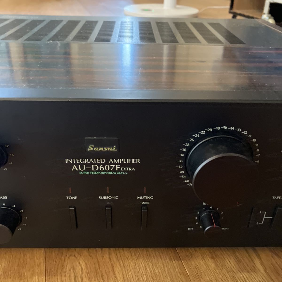 SANSUI サンスイ プリメインアンプ AU-D607F 動作確認済み 名機