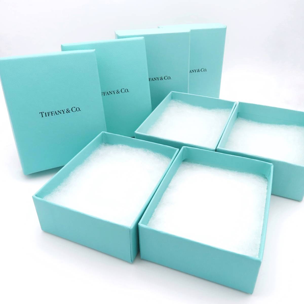 美品 Tiffany&Co. ティファニー ブルー ボックス 空き箱 4箱 セット